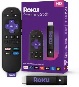 Roku Streaming Stick HD 2025 | Dispositivo de streaming para TV HD/FHD com — imagem 1