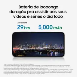 Samsung Celular Galaxy A26 5G 256GB, 8GB RAM, Câmera de 50MP, IP67 — imagem 6