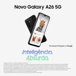 Samsung Celular Galaxy A26 5G 256GB, 8GB RAM, Câmera de 50MP, IP67 — imagem 8