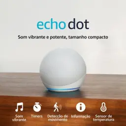 Echo Dot (Geração mais recente) | Smart speaker com Alexa — imagem 1