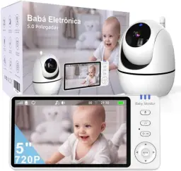 Babá Eletronica, 5.0" HD 720P Bebê Câmera com Tela — imagem 1