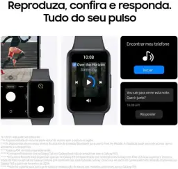 Smartwatch Samsung Galaxy Fit3 Display 1.6" Grafite — imagem 8