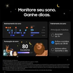 Smartwatch Samsung Galaxy Fit3 Display 1.6" Grafite — imagem 5
