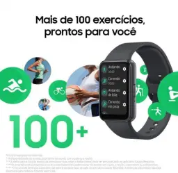 Smartwatch Samsung Galaxy Fit3 Display 1.6" Grafite — imagem 4