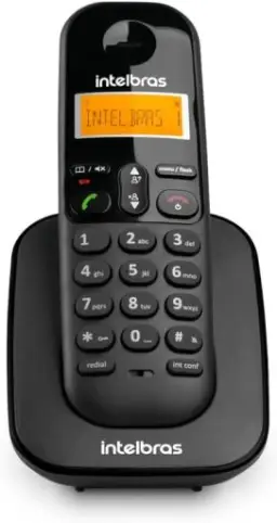 Ramal de Telefone sem Fio TS3111 Preto Intelbras — imagem 1