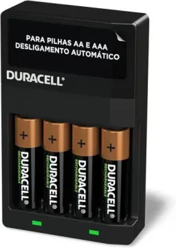 Duracell Carregador de Pilhas Recarregáveis AA e AAA Com 4 Pilhas AA Inclusas – — imagem 2