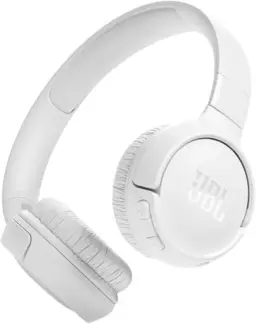 JBL, Fone de Ouvido On-ear, Headphone, Tune 520BT, Sem Fio - Branco — imagem 1
