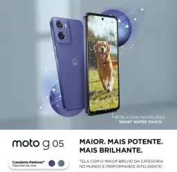 Smartphone Motorola Moto g05-128GB 12GB (4GB RAM + 8GB Ram Boost) e Camera 50MP — imagem 2