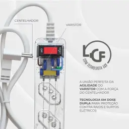 Filtro de Linha iCLAMPER Energia 5 com Proteção contra Surtos Elétricos(DPS) 5 — imagem 5