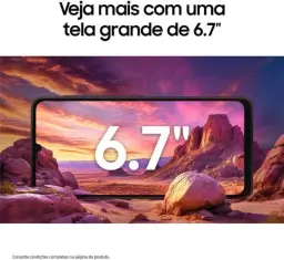Celular Samsung Galaxy A06, 128GB, 4GB RAM, Tela 6.7", Câm. Traseira 50+2MP — imagem 5