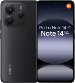 Smartphone Xiaomi Redmi Note 14 5G NFC Midnight Black (Preto) 8GB RAM 256GB ROM — imagem 1