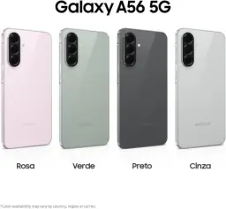 Smartphone Samsung Galaxy A56 5G 128GB, 8GB RAM, Câmera 50MP, IP67 — imagem 9