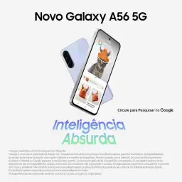 Smartphone Samsung Galaxy A56 5G 128GB, 8GB RAM, Câmera 50MP, IP67 — imagem 10