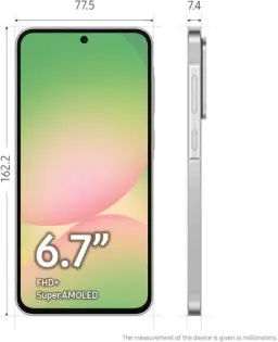 Smartphone Samsung Galaxy A56 5G 128GB, 8GB RAM, Câmera 50MP, IP67 — imagem 11
