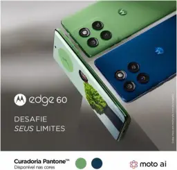 Smartphone Motorola Edge 60 5G - 512GB 24GB (12GB RAM+12GB Ram Boost) Tela — imagem 4