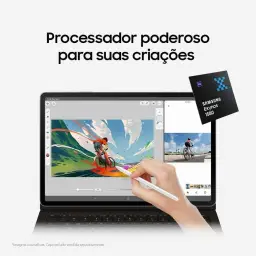 Tablet Samsung Galaxy Tab S10 FE, Cinza, 128GB, 8GB RAM — imagem 8