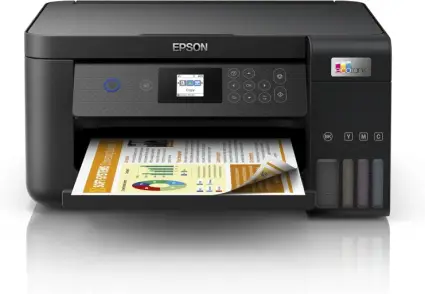 Epson, Multifuncional, Ecotank L4260 - Tanque de Tinta Colorida, Wi-Fi Direct