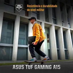 Notebook ASUS TUF Gaming A15, RTX 3050, AMD RYZEN 7, 8 GB, 512 GB SSD, KeepOS — imagem 7