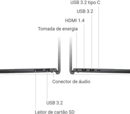 Notebook Dell Inspiron i15-i3100-A15P 15.6" Full HD Intel Core 3-100U 8GB 512GB — imagem 11