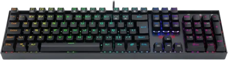 Teclado Gamer Redragon Mec Mitra Brown K551Rgb-1 — imagem 5