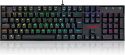 Teclado Gamer Redragon Mec Mitra Brown K551Rgb-1 — imagem 2