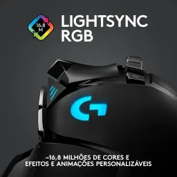 Mouse Gamer Sem Fio Logitech G502 LIGHTSPEED com Tecnologia RGB LIGHTSYNC — imagem 6