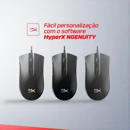 Mouse Gamer HyperX Pulsefire Core RGB 6200 DPIs - HX-MC004B — imagem 9