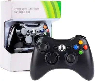 Inn Controle Sem Fio Xbox 360 2.4GHz 9m Compatível com Xbox 360 Fat e Slim
