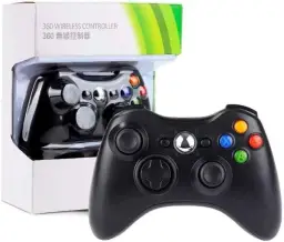 Inn Controle Sem Fio Xbox 360 2.4GHz 9m Compatível com Xbox 360 Fat e Slim — imagem 1