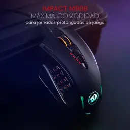 Mouse Gamer Redragon Impact Preto RGB M908 — imagem 2