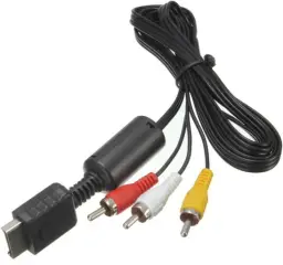 JSX Cabo Áudio e Vídeo 1.5m Rca para PlayStation 3, 2 e 1 — imagem 1