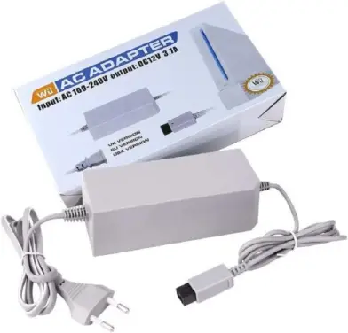Fonte De Energia Bivolt 100~240v Nintendo Wii Ac Adaptador