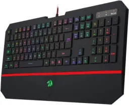 Teclado Gamer Membrana Redragon Karura 2 RGB ABNT2 Preto - K502RGB, UNICO — imagem 5