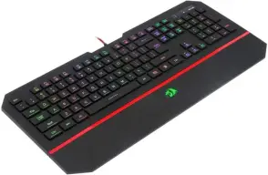 Teclado Gamer Membrana Redragon Karura 2 RGB ABNT2 Preto - K502RGB, UNICO — imagem 1