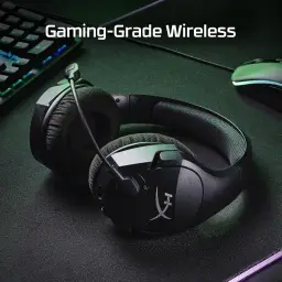 Headset Sem Fio Gamer HyperX Cloud Stinger Core 7.1 -HHSS1C-BA-BK/G, Preto — imagem 2