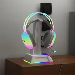 Headset Gamer Haven Ultra RGB Profissional Confortável Imersivo com Microfone — imagem 8