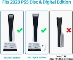 Suporte para PS5 com 2 Ventoinhas de Resfriamento — imagem 4