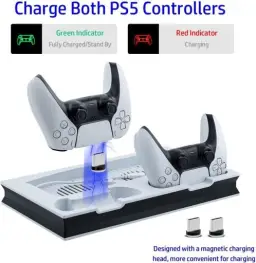 Suporte para PS5 com 2 Ventoinhas de Resfriamento — imagem 2
