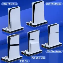 Suporte para PS5 com 2 Ventoinhas de Resfriamento — imagem 2