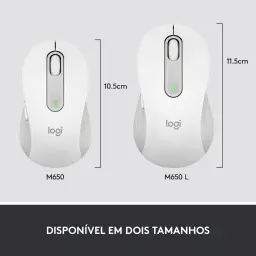 Mouse Sem Fio Logitech Signature M650 com Design de Tamanho Compacto — imagem 10