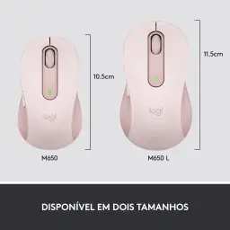 Mouse Sem Fio Logitech Signature M650 com Design de Tamanho Compacto — imagem 10