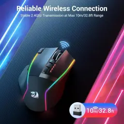 Mouse Wireless Redragon Swain — imagem 2