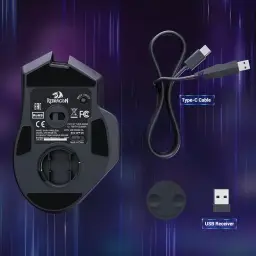 Mouse Wireless Redragon Swain — imagem 8