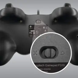 Controle de Jogos com fio Logitech F310 para PC e TV — imagem 2