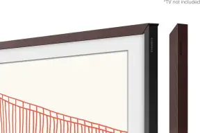 Moldura para Smart TV 43" The Frame 2021 cor marrom — imagem 3