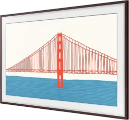 Moldura para Smart TV 50" The Frame 2021 cor marrom — imagem 1