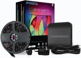 Kit Led Smart Tv Ambient Light Wifi Google Alexa — imagem 2