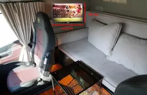 TV 19 POLEGADAS, HD LED PARA CAMINHÃO, MOTORHOME, ONIBUS, VAN ESCOLAR — imagem 5