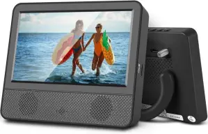 Tela de TV IPS 1080P de 7 polegadas, televisão pequena com sintonizador digital — imagem 1