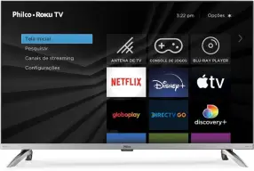 Fast Smart TV Philco 32" PTV32G7PR2CSBLH Dolby Audio Led Bivolt — imagem 1